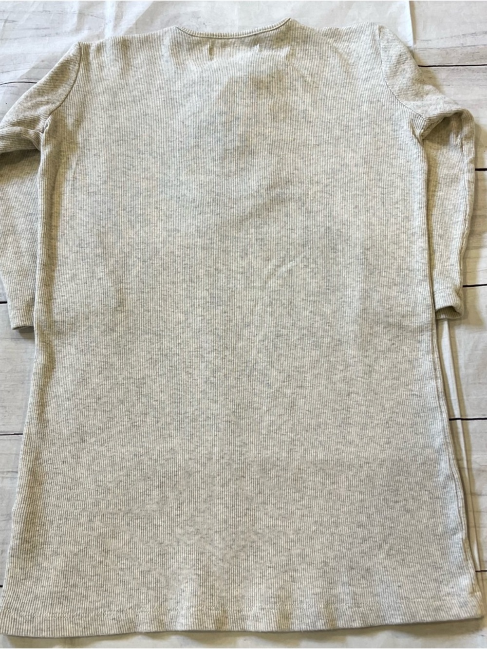 Coco Blanc Ribbed Tee - Picture 8 of 8